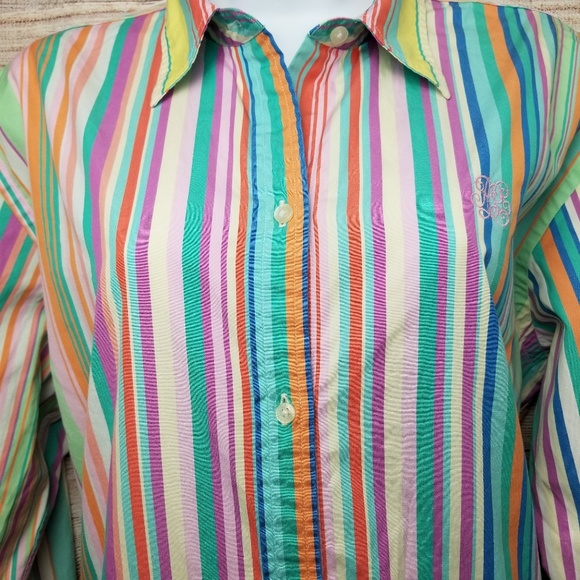 LAUREN RALPH LAUREN SIZE L MILTICOLORS - Picture 4 of 6